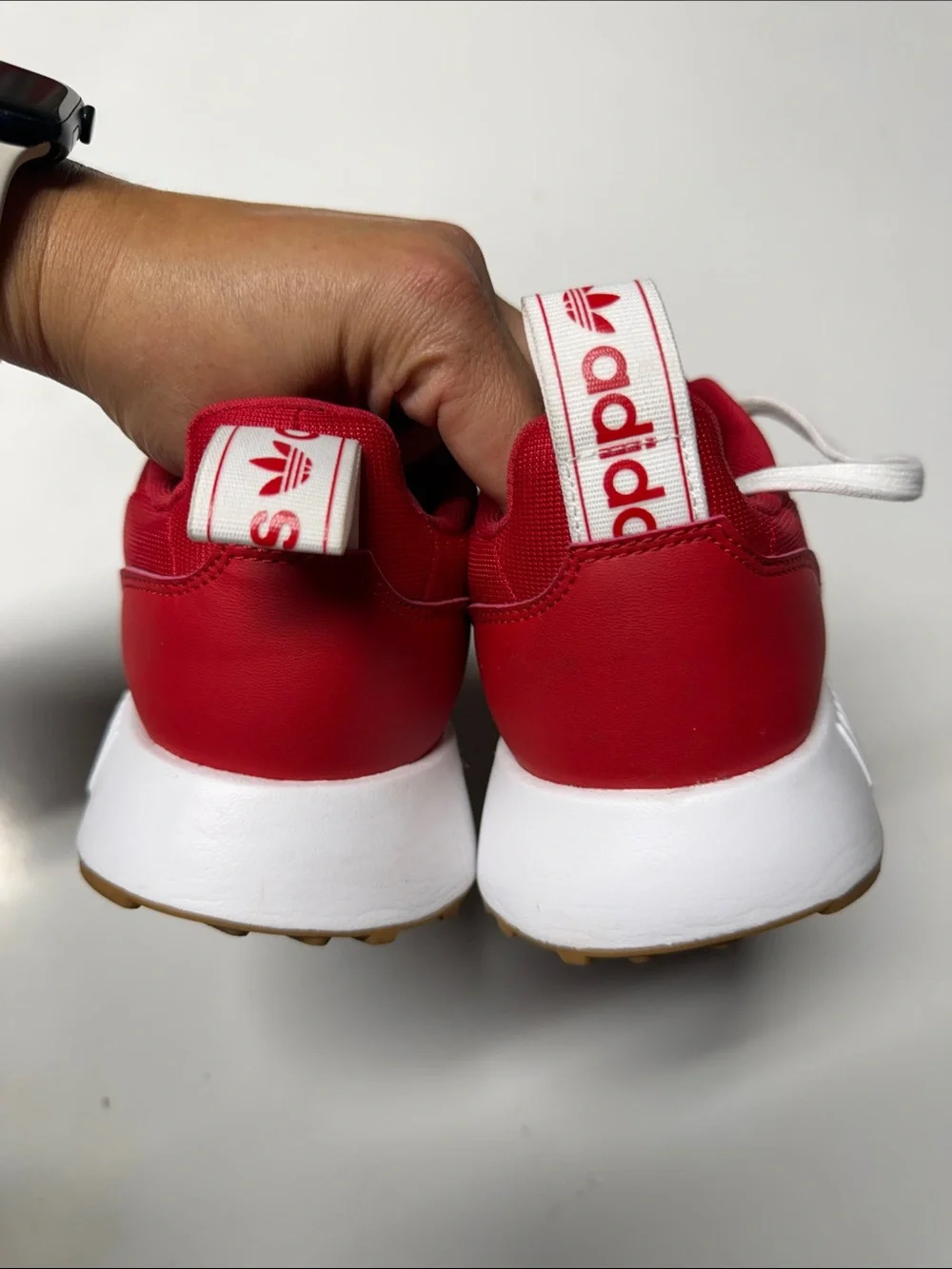 Adidas Originals sneakers scarlet red size 8